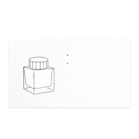 Horizontal Ink Color Swatch Cards