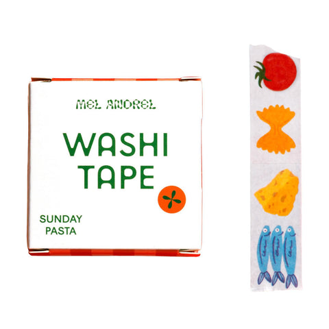 Sunday Pasta Washi Tape