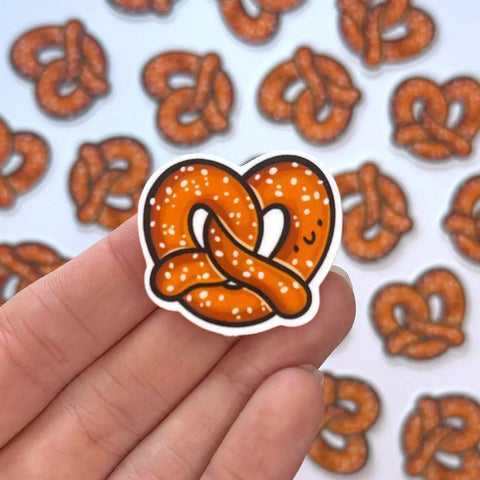 Soft Pretzel Mini Sticker
