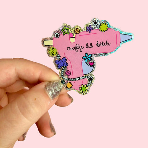 Crafty Lil Bitch Sticker