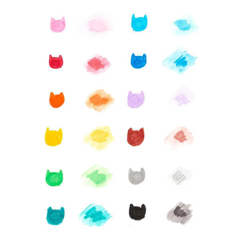 Cat Parade Gel Crayon Set