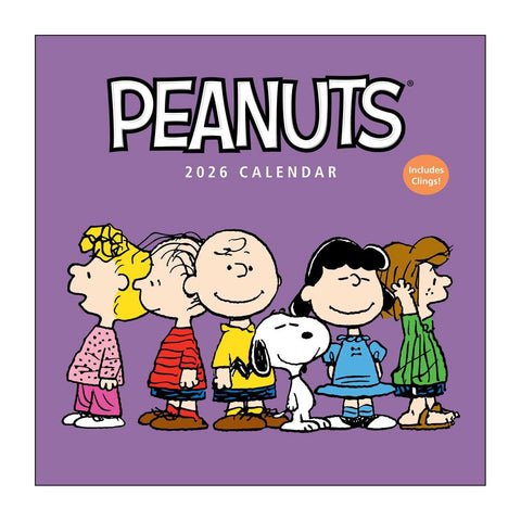 Peanuts 2026 Wall Calendar