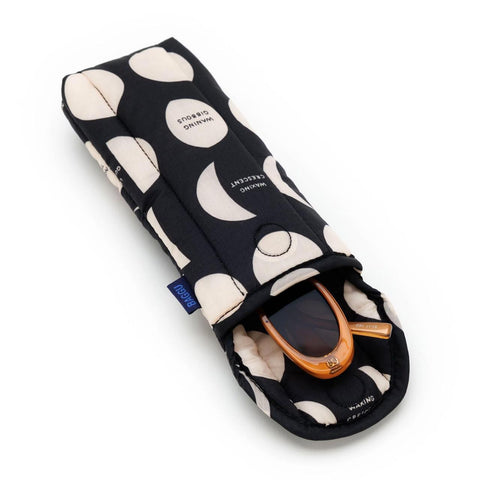 Puffy Glasses Sleeve: Moon