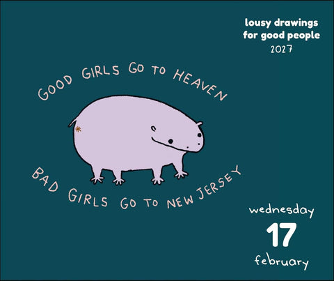 Lousy Drawings for Good People 2027 Day-to-Day Calendar