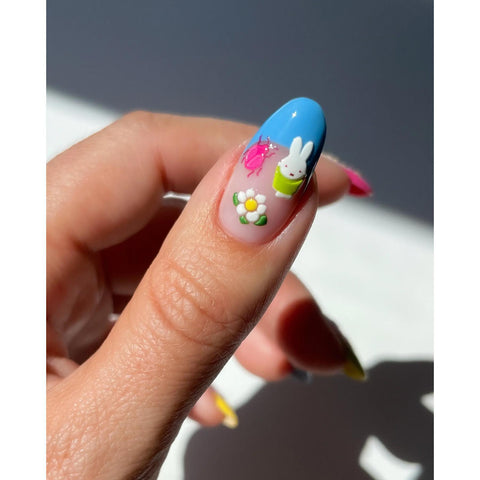 Miffy in the Meadow Nail Art Stickers