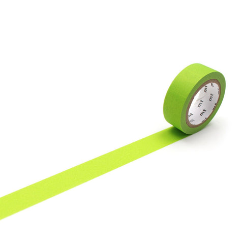 Matte Yellow-Green Washi Tape