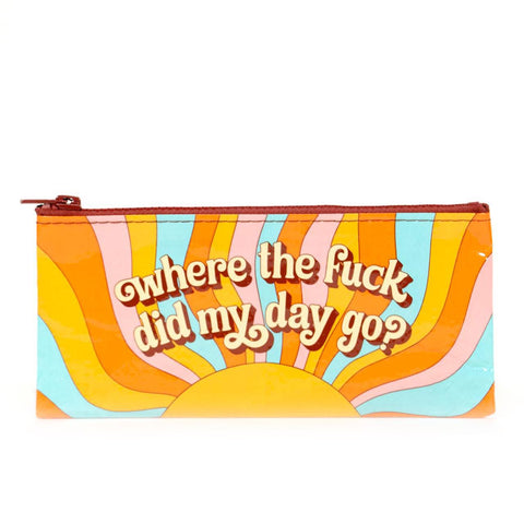 Where'd My Day Go? Pencil Case