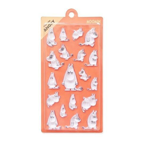 Angry Moomin 3D Sticker Sheet