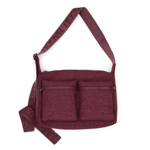 Medium Cargo Crossbody Bag: Mahogany