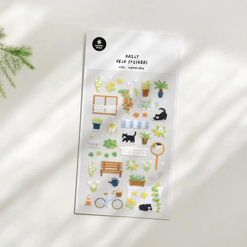 A Green Alley Stickers