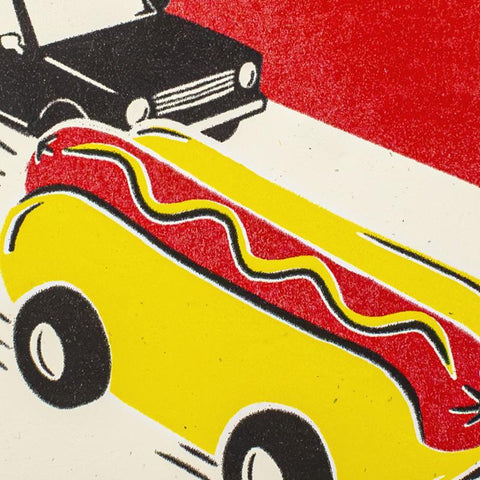 The Wurst Has Passed Card