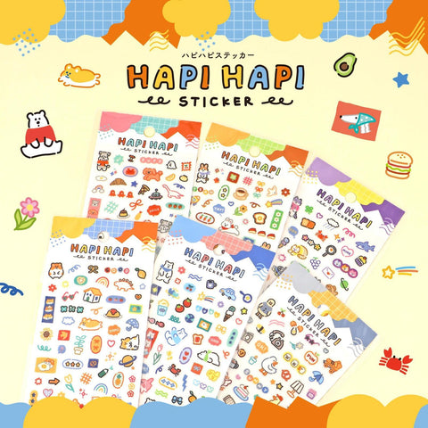 Happy Happy Sticker Sheet, Dog