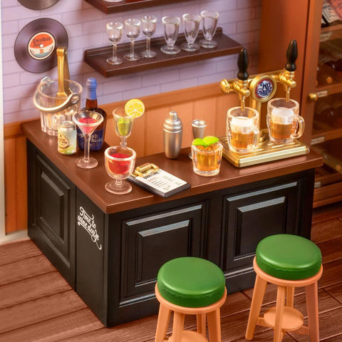 Leisurely Cheers Bar DIY Miniature Kit