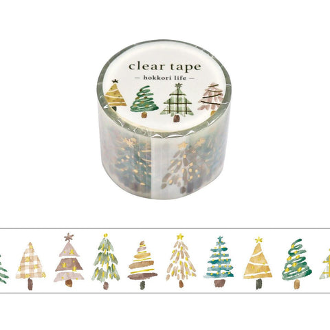 Christmas Tree Clear Tape