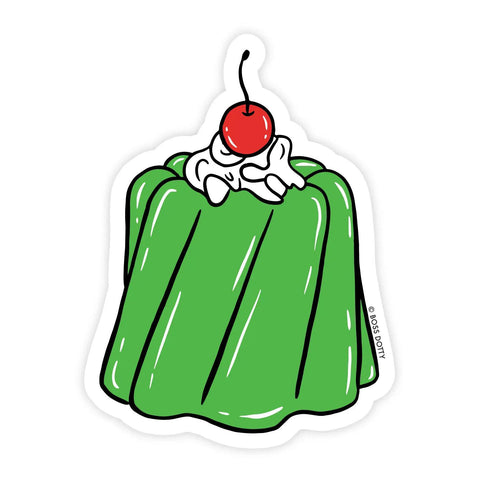 Retro Jello Mold Sticker