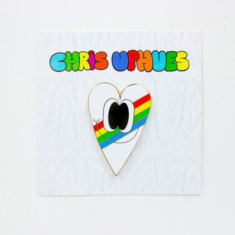 XL Heart Enamel Pin