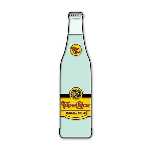 Topo Chico Mineral Water Enamel Pin