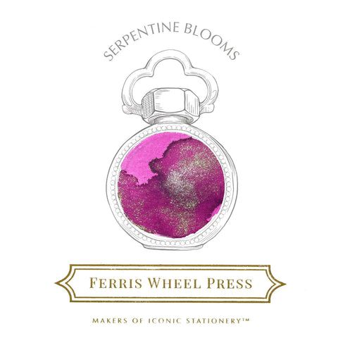 Serpentine Blooms Fountain Pen Ink