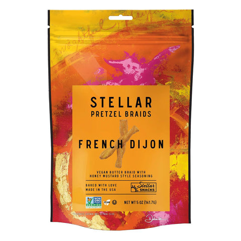 French Dijon Pretzel Braids