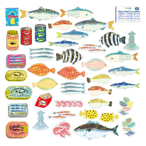 Fish Hako Seal Stickers