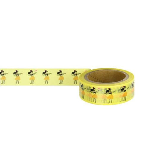 Hula Girl Washi Tape