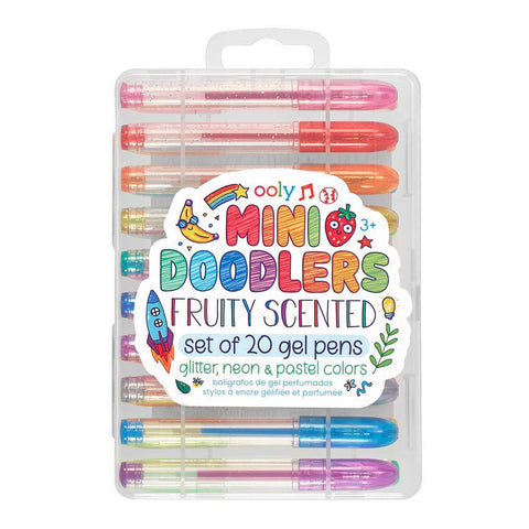 Mini Doodlers Fruity Scented Gel Pens Set