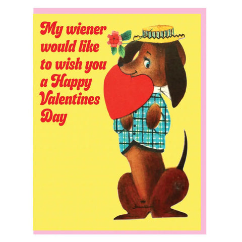 Wiener Wish Card