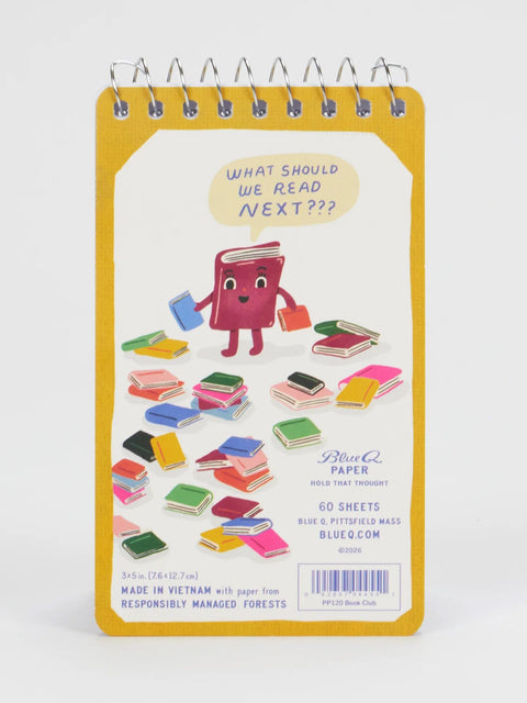 Book Club Notepad