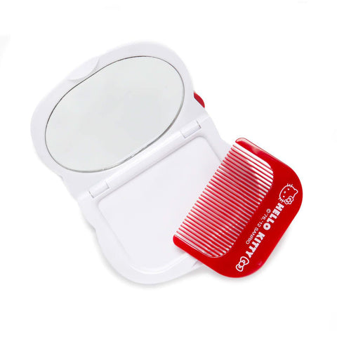 Hello Kitty Mirror + Comb Set