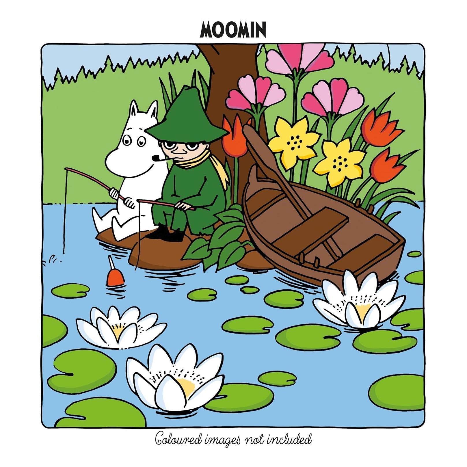Moomin Moments: A Cute and Cozy Coloring Book – Zakka Joy