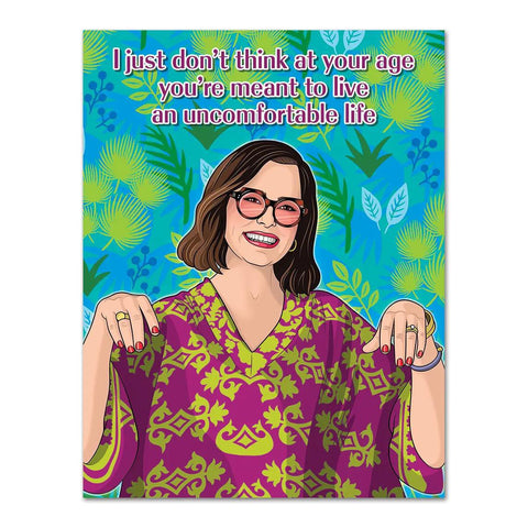 White Lotus Birthday Card