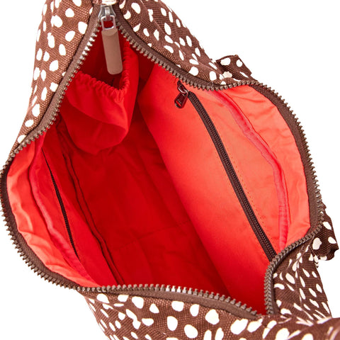 Belsize Crossbody Bag, Brown Spot