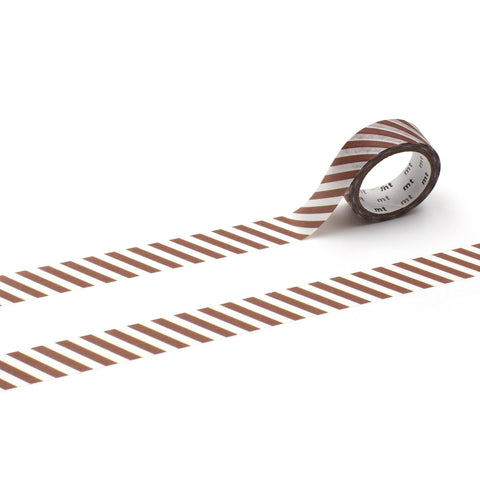 Stripe Brown Washi Tape