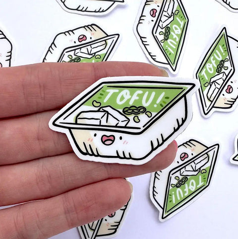 Tofu Mini Sticker