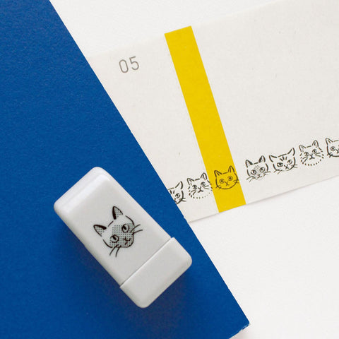 Deco Loop Stamp, Cat Faces