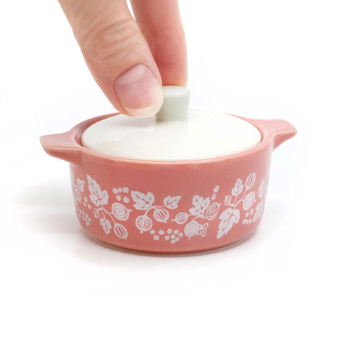 Gooseberry Casserole Ceramic Trinket Box