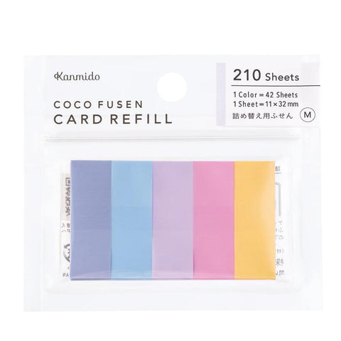 Coco Fusen Sticky Note Card Refills