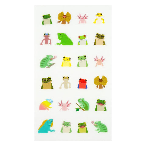 Reptiles + Amphibians Sticker Sheet