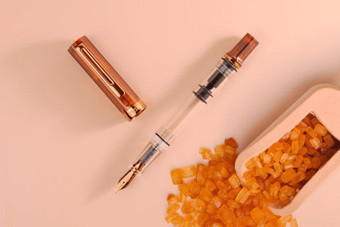 TWSBI Eco Fountain Pen, Root Beer + Bronze
