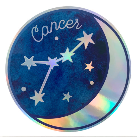 Zodiac Sign Holographic Stickers