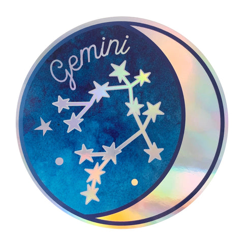Zodiac Sign Holographic Stickers