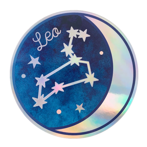 Zodiac Sign Holographic Stickers