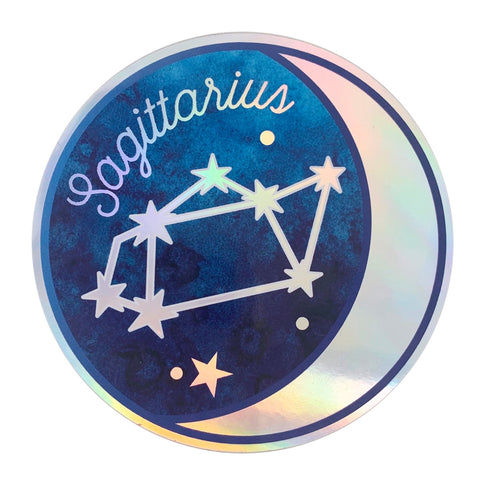 Zodiac Sign Holographic Stickers