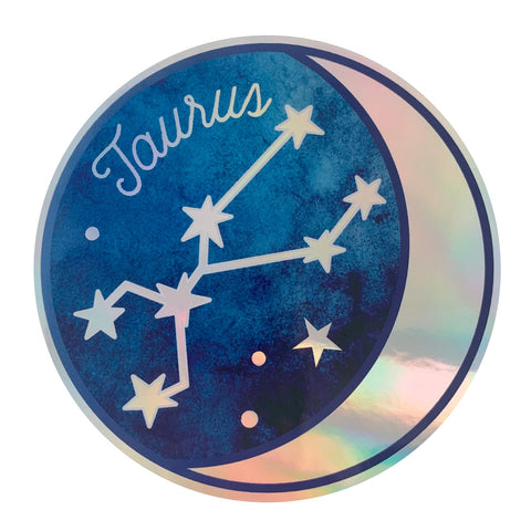 Zodiac Sign Holographic Stickers