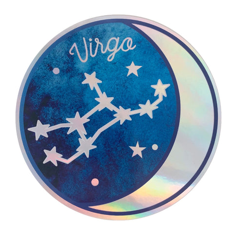 Zodiac Sign Holographic Stickers