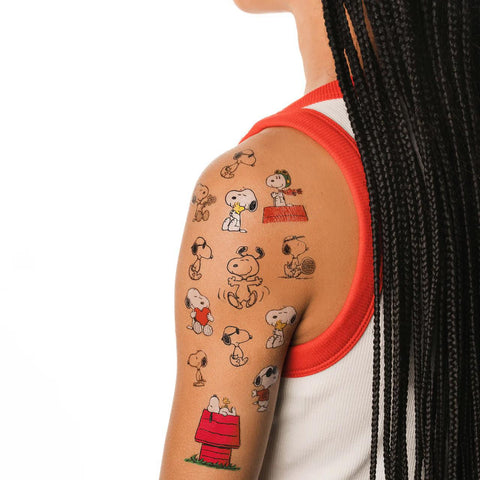 Snoopy Tattoo Sheets