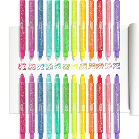 Make No Mistake! Glittery Erasable Marker Set