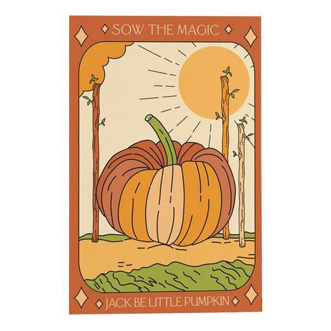 Jack Be Little Pumpkin Tarot Seed Packet