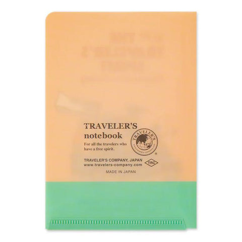 TRAVELER'S notebook, Passport Size, 2026 Clear Folder