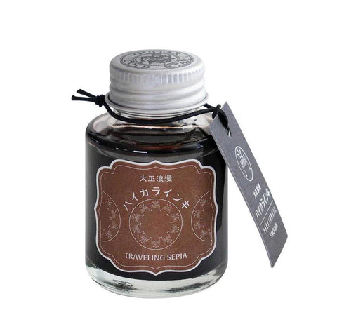 Teranishi Guitar Taisho Roman Haikara Ink, Traveling Sepia